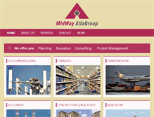 Tablet Screenshot of midwayalfagroup.com